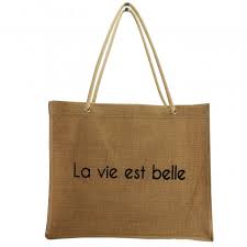 sac a main toile de jute