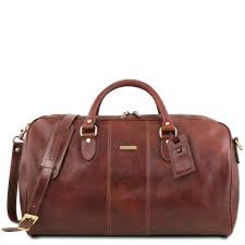 sac voyage cuir marron