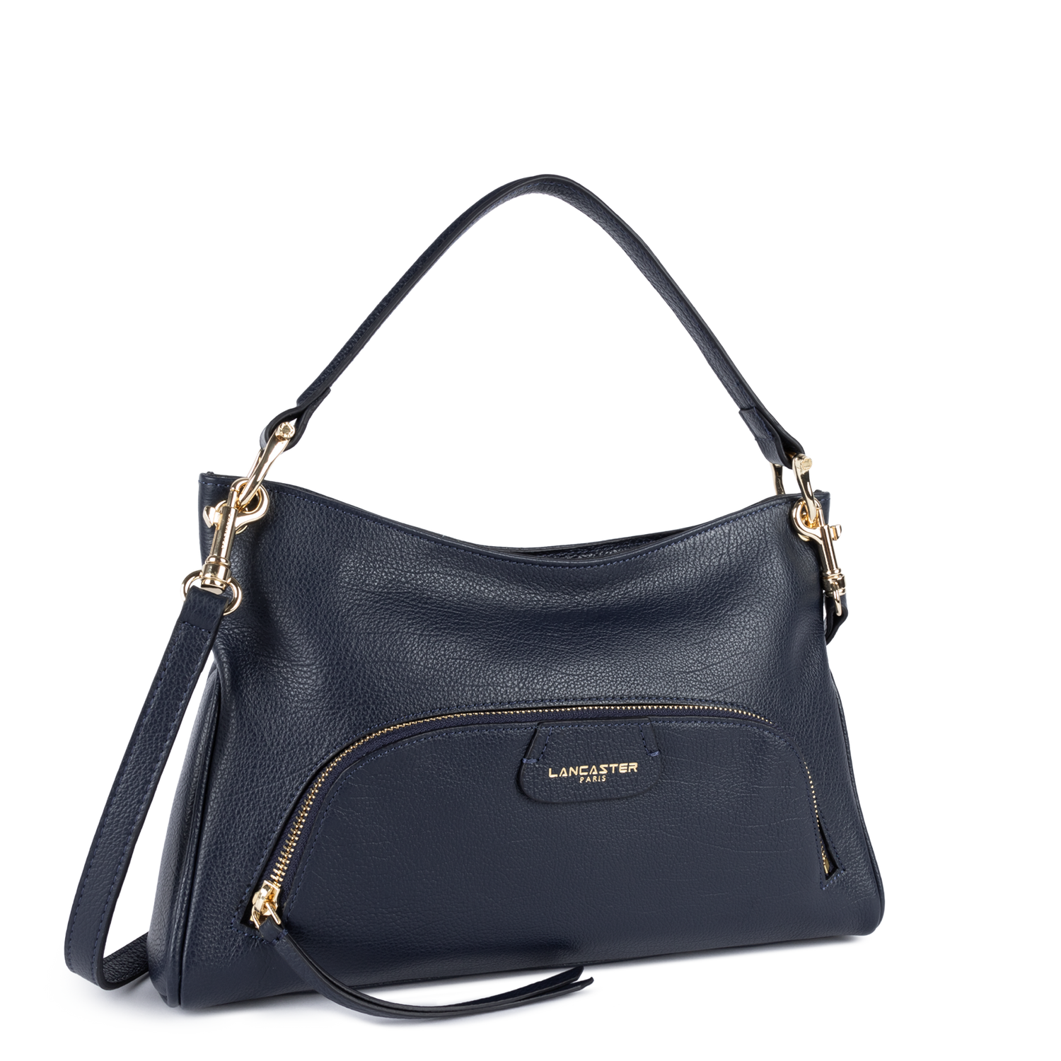 sac a main noir lancaster